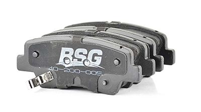 Комплект тормозных колодок, дисковый тормоз BSG BSG40200005