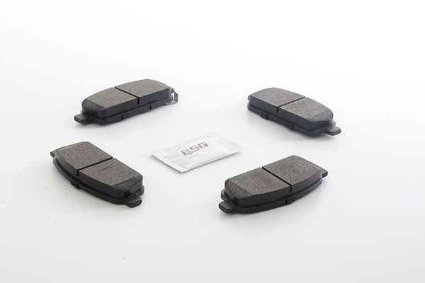 Комплект тормозных колодок, дисковый тормоз BSG BSG65200039