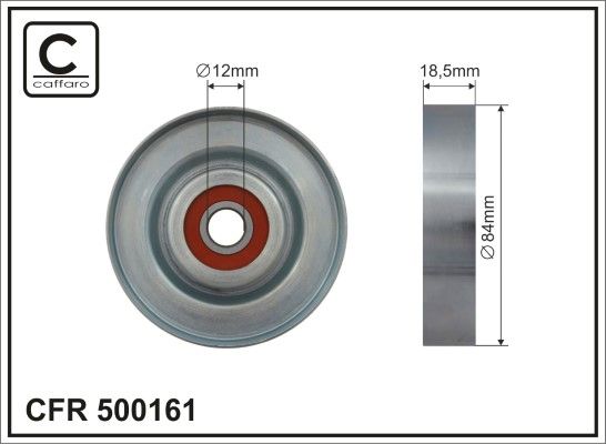 Натяжной ролик, поликлиновой ремень CAFFARO 500161