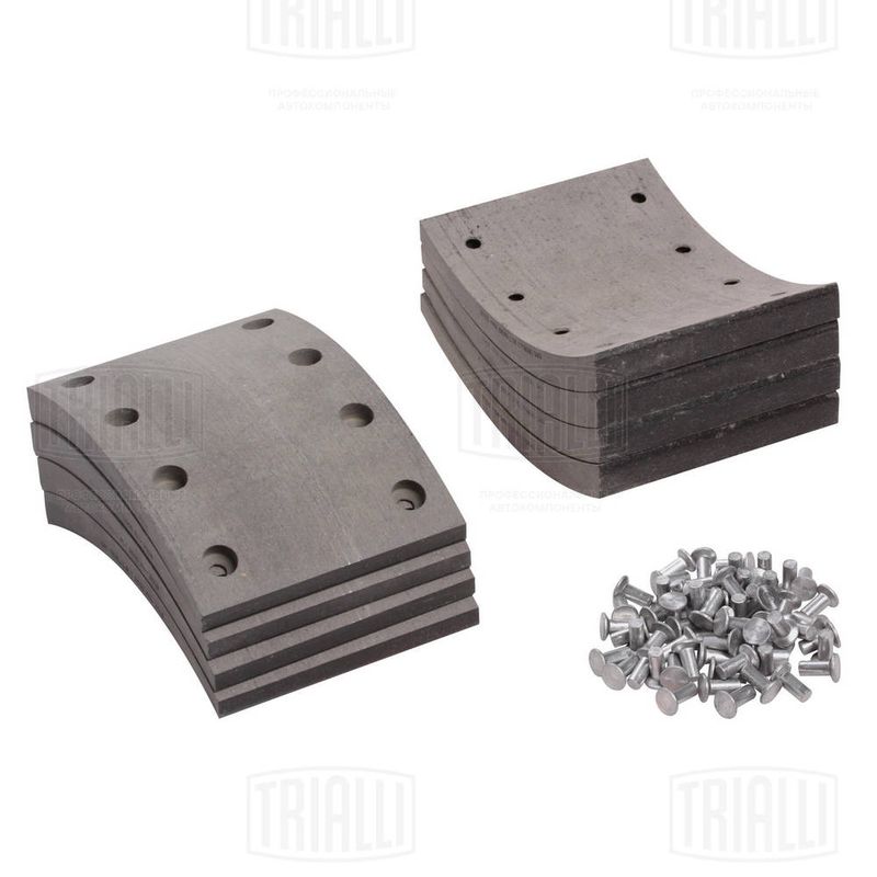 Тормозные колодки, барабанный тормоз TRIALLI BLT0600