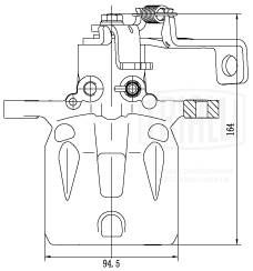 Тормозной суппорт TRIALLI CF203102