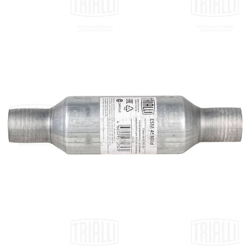 Средний глушитель выхлопных газов, универсальный TRIALLI ESM45300D