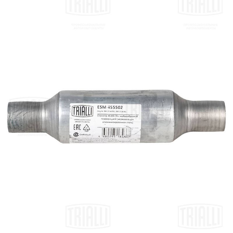 Средний глушитель выхлопных газов, универсальный TRIALLI ESM455502