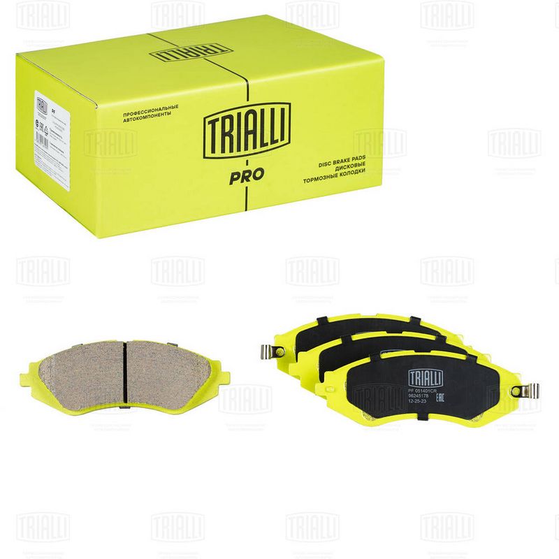 Комплект тормозных колодок, дисковый тормоз TRIALLI PF051401CR