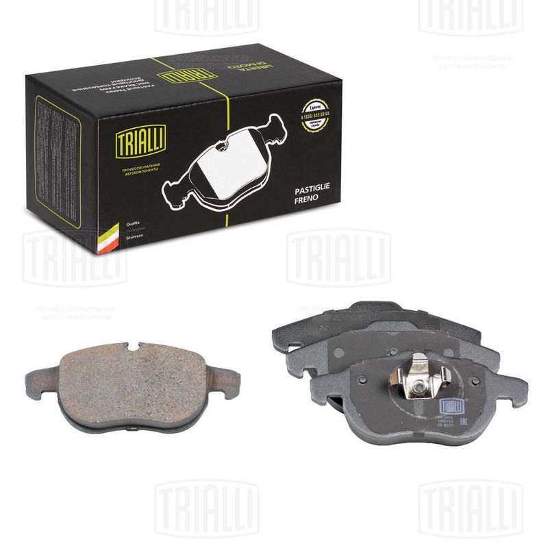 Комплект тормозных колодок, дисковый тормоз TRIALLI PF4313