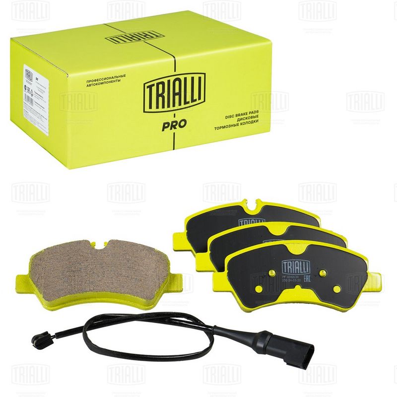 Комплект тормозных колодок, дисковый тормоз TRIALLI PF4392CR