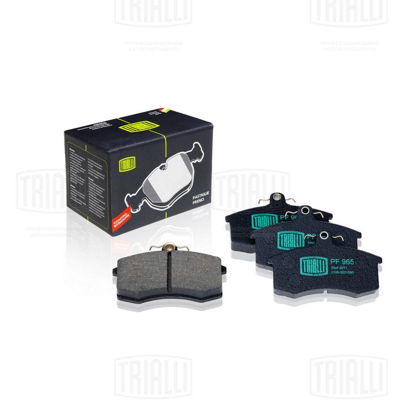 Комплект тормозных колодок, дисковый тормоз TRIALLI PF965