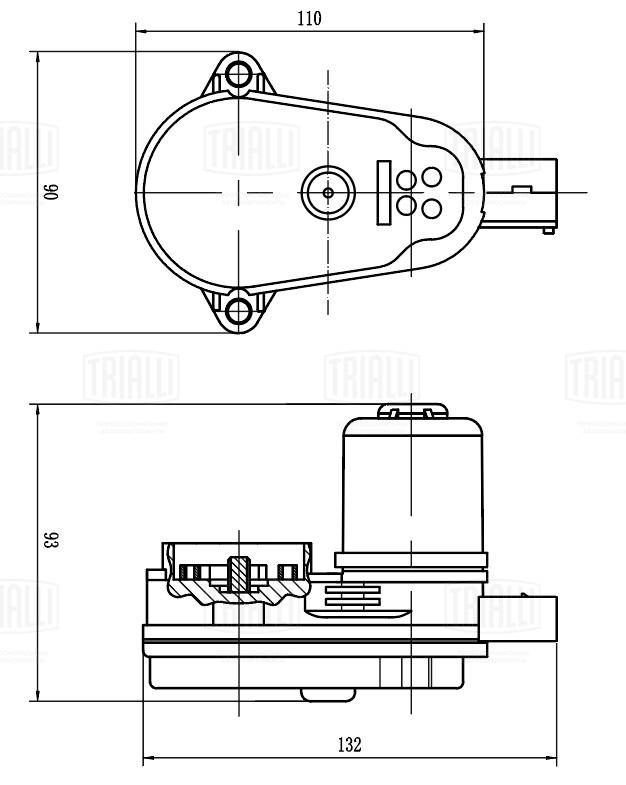 Ремкомплект, тормозной суппорт TRIALLI RCM201003