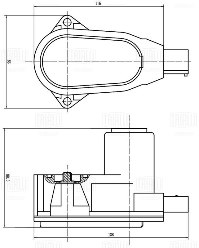 Ремкомплект, тормозной суппорт TRIALLI RCM204303