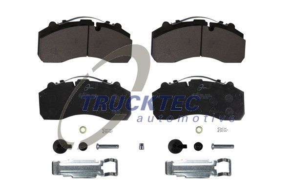 Комплект тормозных колодок, дисковый тормоз TRUCKTEC AUTOMOTIVE 0135211