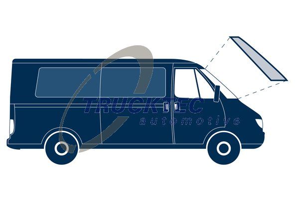 Прокладка, ветровое стекло TRUCKTEC AUTOMOTIVE 0150018