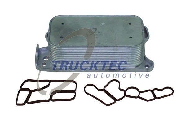 масляный радиатор, двигательное масло TRUCKTEC AUTOMOTIVE 0218130