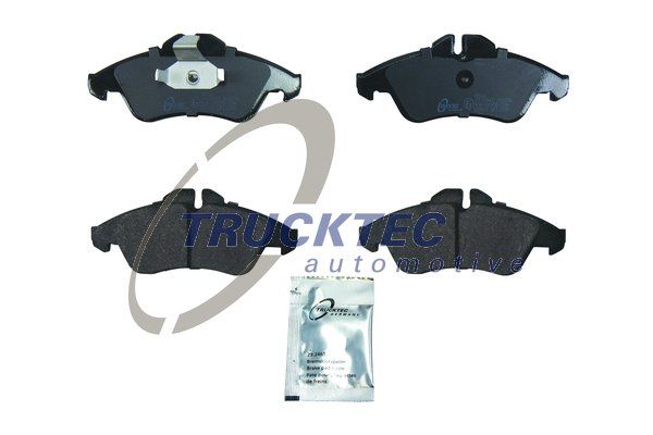 Комплект тормозных колодок, дисковый тормоз TRUCKTEC AUTOMOTIVE 0235082