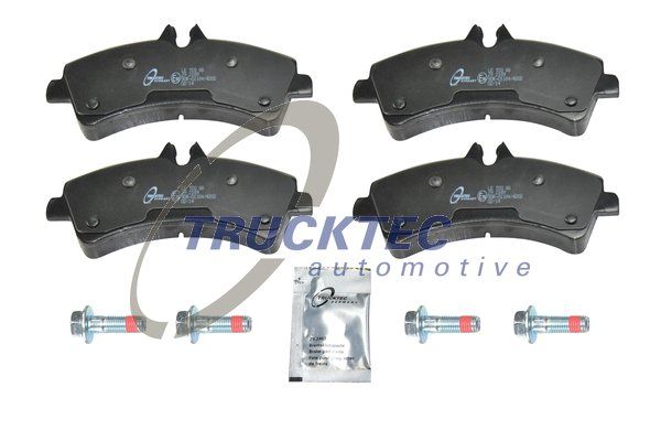 Комплект тормозных колодок, дисковый тормоз TRUCKTEC AUTOMOTIVE 0235200