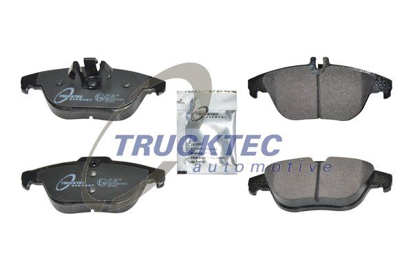 Комплект тормозных колодок, дисковый тормоз TRUCKTEC AUTOMOTIVE 0235234