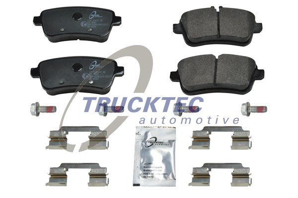 Комплект тормозных колодок, дисковый тормоз TRUCKTEC AUTOMOTIVE 0235437