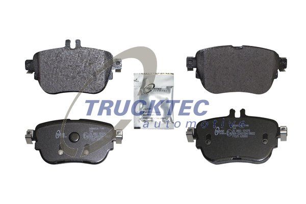 Комплект тормозных колодок, дисковый тормоз TRUCKTEC AUTOMOTIVE 0235584
