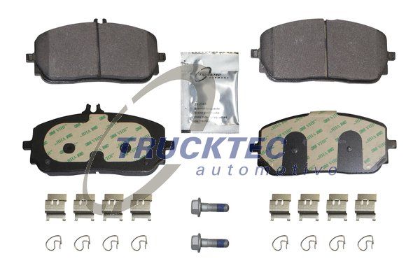 Комплект тормозных колодок, дисковый тормоз TRUCKTEC AUTOMOTIVE 0235628