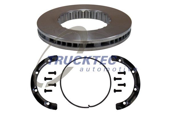 Тормозной диск TRUCKTEC AUTOMOTIVE 0335046