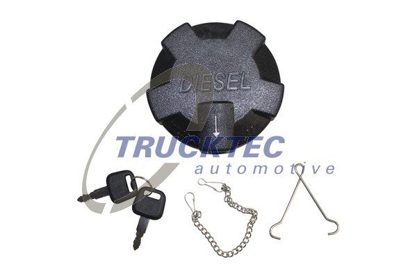 Крышка, топливной бак TRUCKTEC AUTOMOTIVE 0338009