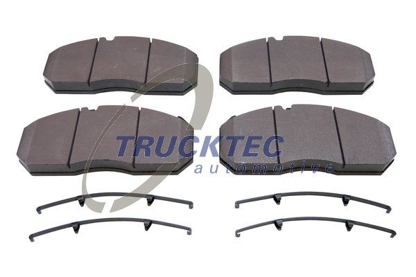 Комплект тормозных колодок, дисковый тормоз TRUCKTEC AUTOMOTIVE 0535020