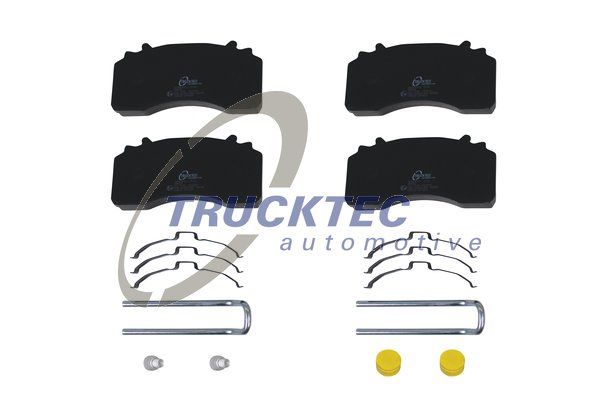 Комплект тормозных колодок, дисковый тормоз TRUCKTEC AUTOMOTIVE 0535071