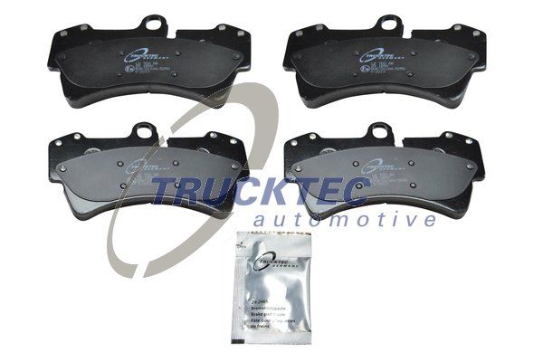 Комплект тормозных колодок, дисковый тормоз TRUCKTEC AUTOMOTIVE 0735112