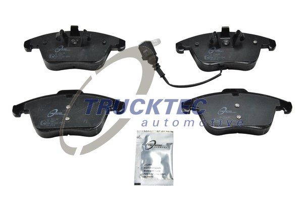 Комплект тормозных колодок, дисковый тормоз TRUCKTEC AUTOMOTIVE 0735235