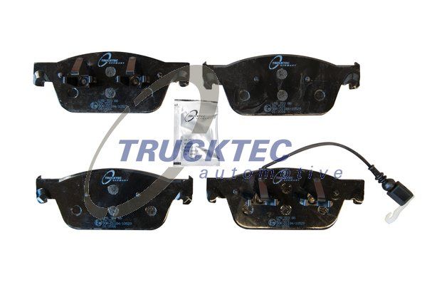 Комплект тормозных колодок, дисковый тормоз TRUCKTEC AUTOMOTIVE 0735267