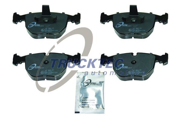 Комплект тормозных колодок, дисковый тормоз TRUCKTEC AUTOMOTIVE 0834100