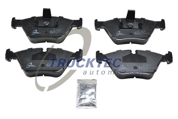 Комплект тормозных колодок, дисковый тормоз TRUCKTEC AUTOMOTIVE 0834103