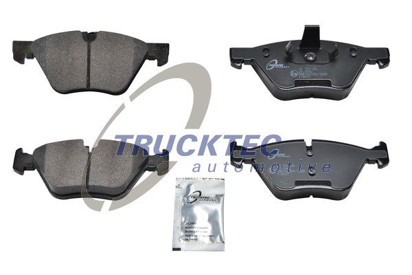 Комплект тормозных колодок, дисковый тормоз TRUCKTEC AUTOMOTIVE 0834110