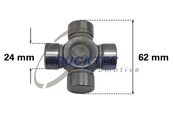 Шарнир, продольный вал TRUCKTEC AUTOMOTIVE 0834111