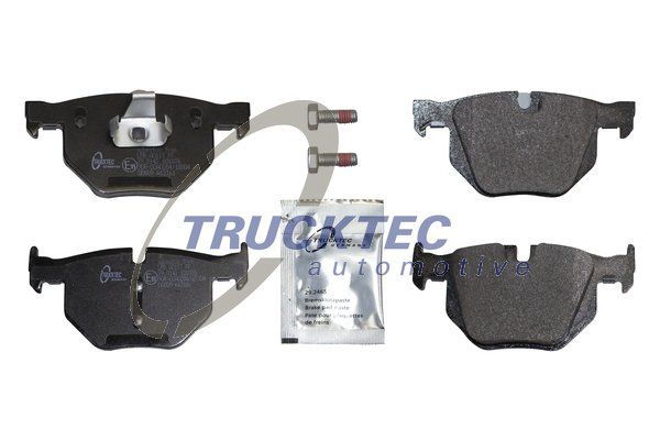 Комплект тормозных колодок, дисковый тормоз TRUCKTEC AUTOMOTIVE 0834193