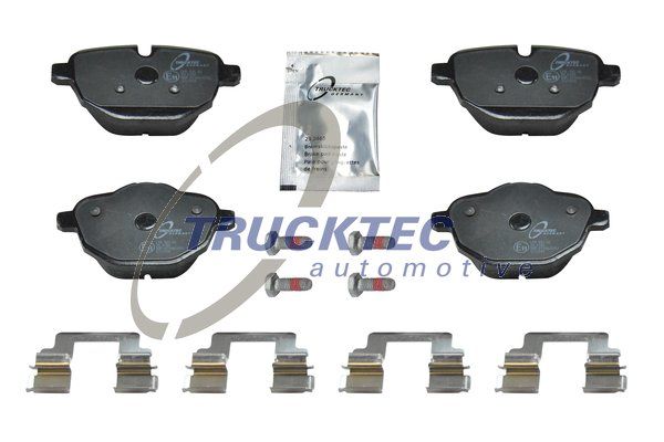 Комплект тормозных колодок, дисковый тормоз TRUCKTEC AUTOMOTIVE 0835049