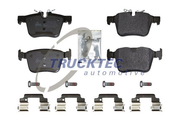 Комплект тормозных колодок, дисковый тормоз TRUCKTEC AUTOMOTIVE 2235125
