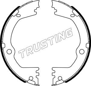 Комплект тормозных колодок, стояночная тормозная система TRUSTING 046232