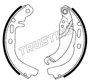 Комплект тормозных колодок TRUSTING 073161
