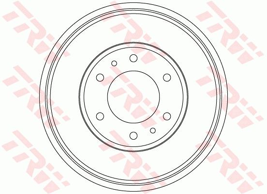 Тормозной барабан TRW DB4423