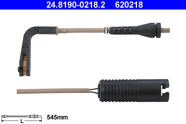 Сигнализатор, износ тормозных колодок ATE 24819002182