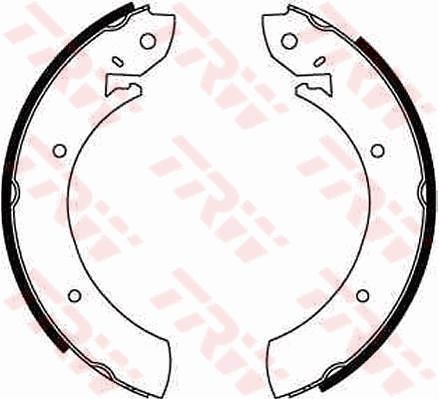Комплект тормозных колодок TRW GS6181