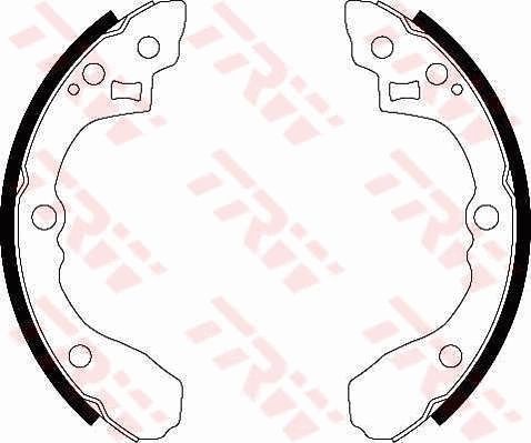 Комплект тормозных колодок TRW GS8439