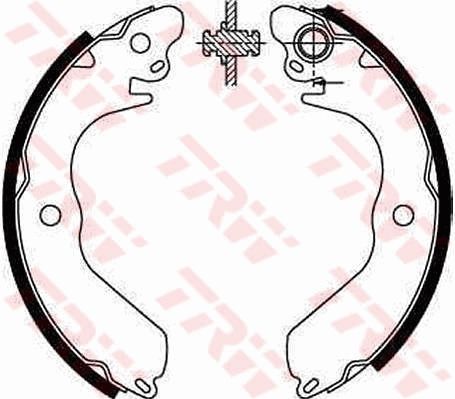 Комплект тормозных колодок TRW GS8553