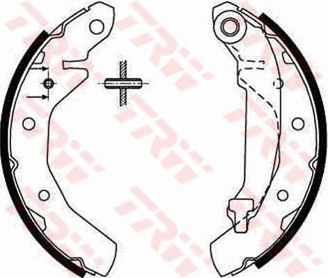 Комплект тормозных колодок TRW GS8645