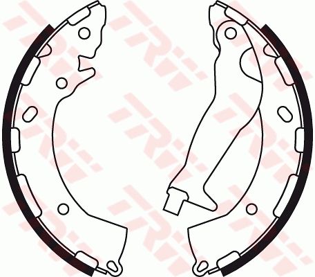 Комплект тормозных колодок TRW GS8785