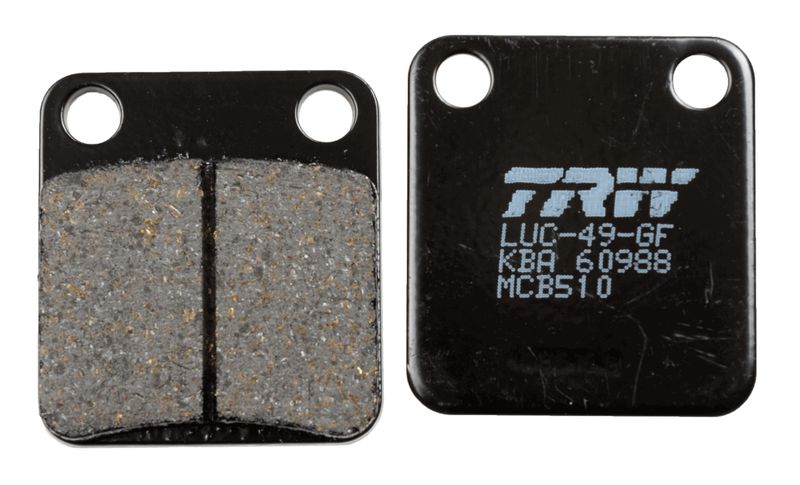 Комплект тормозных колодок, дисковый тормоз TRW MCB510