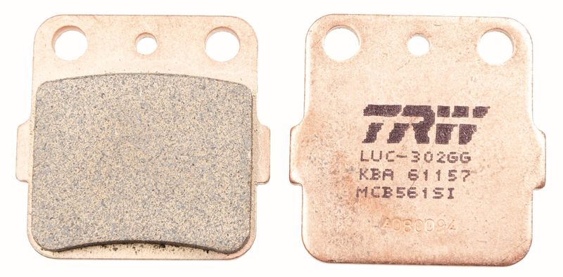 Комплект тормозных колодок, дисковый тормоз TRW MCB561SI