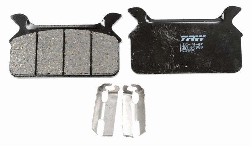 Комплект тормозных колодок, дисковый тормоз TRW MCB580