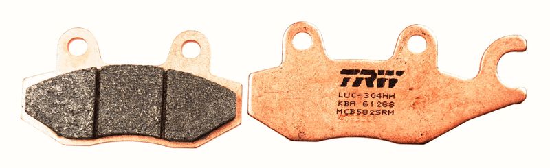 Комплект тормозных колодок, дисковый тормоз TRW MCB582SRM