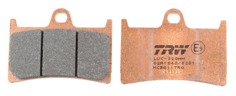 Комплект тормозных колодок, дисковый тормоз TRW MCB611TRQ